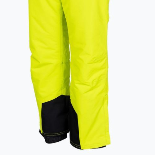 Spodnie narciarskie dziecięce 4F JSPMN001 canary green