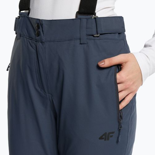 Spodnie narciarskie damskie 4F SPDN001 denim
