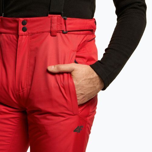 Spodnie narciarskie męskie 4F SPMN001 red