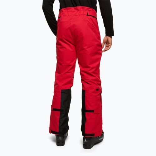 Spodnie narciarskie męskie 4F SPMN006 dark red