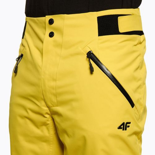 Spodnie narciarskie męskie 4F SPMN006 lemon