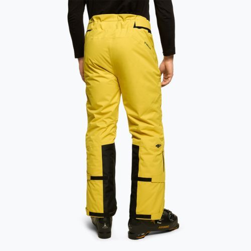 Spodnie narciarskie męskie 4F SPMN006 lemon