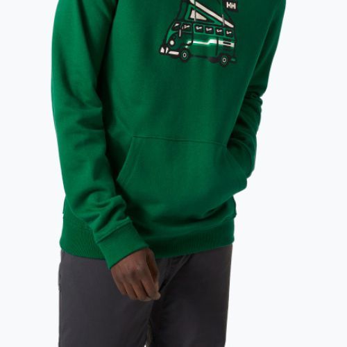 Bluza męska Helly Hansen F2F Organic Cotton Hoodie malachite/486