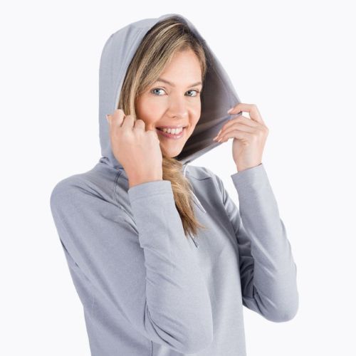 Bluza trekkingowa damska Helly Hansen Verglas Light Hoodie grey fog