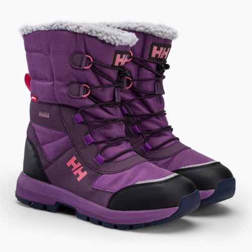 Śniegowce dziecięce Helly Hansen Jk Silverton Boot HellyTech crushed grape/amethyst