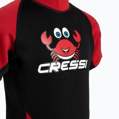 Pianka do pływania dziecięca Cressi Smoby Shorty 2 mm black/red