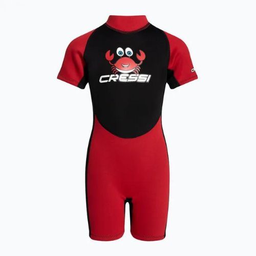Pianka do pływania dziecięca Cressi Smoby Shorty 2 mm black/red