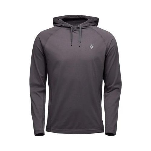 Bluza trekkingowa męska Black Diamond Crag Hoody carbon