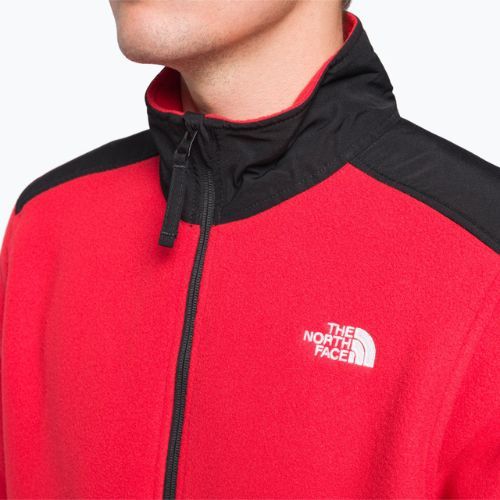 Bluza męska The North Face Alpine Polartec 200 FZ tnf red/black