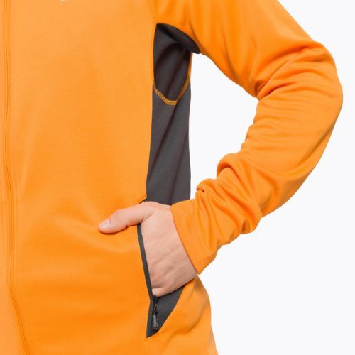 Bluza trekkingowa męska The North Face AO Midlayer FZ cone orange/asphalt grey