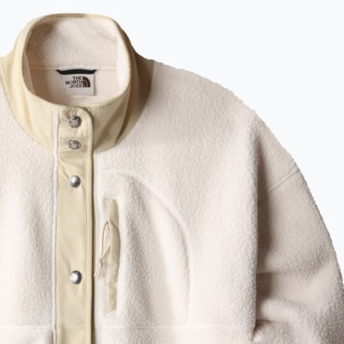 Bluza trekkingowa damska The North Face Cragmont Fleece gardenia white/ gravel