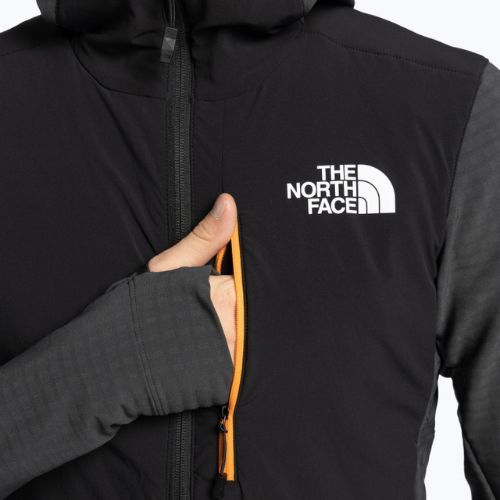 Kurtka hybrydowa męska The North Face Dawn Turn Hybrid Ventrix Midlayer asphalt grey/black