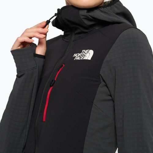 Kurtka hybrydowa damska The North Face Dawn Turn Hybrid Ventrix Midlayer asphalt grey/black