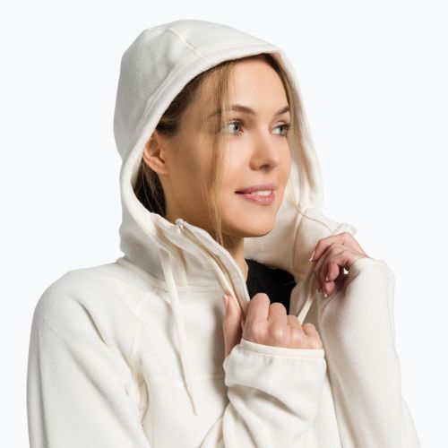 Bluza trekkingowa damska The North Face Homesafe Full Zip Fleece Hoodie gardenia white/heather