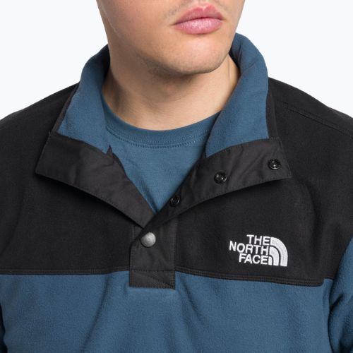 Bluza trekkingowa męska The North Face Homesafe Snap Neck Fleece Pullover shady blue/black