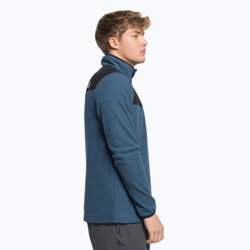 Bluza trekkingowa męska The North Face Homesafe Snap Neck Fleece Pullover shady blue/black