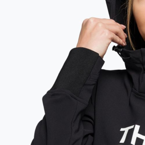 Kurtka softshell damska The North Face Tekno Pullover Hoodie czarna NF0A7UUKJK31