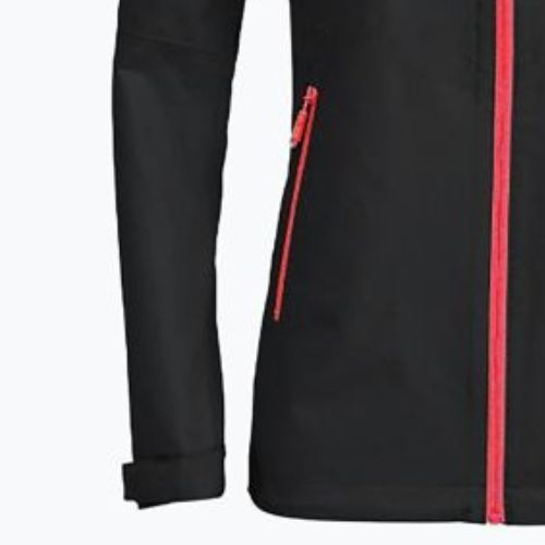 Kurtka przeciwdeszczowa damska Salewa Puez Aqua 3 PTX black out/fluo coral