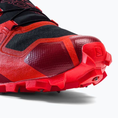 Buty do biegania męskie Salomon Spikecross 5 GTX black/racing red/red
