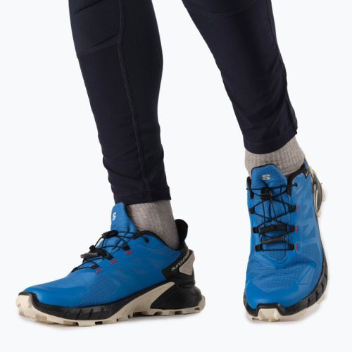 Buty do biegania męskie Salomon Supercross 4 GTX nautical blue/black/rainy