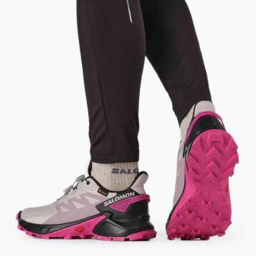 Buty do biegania damskie Salomon Supercross 4 GTX ashes of roses/b