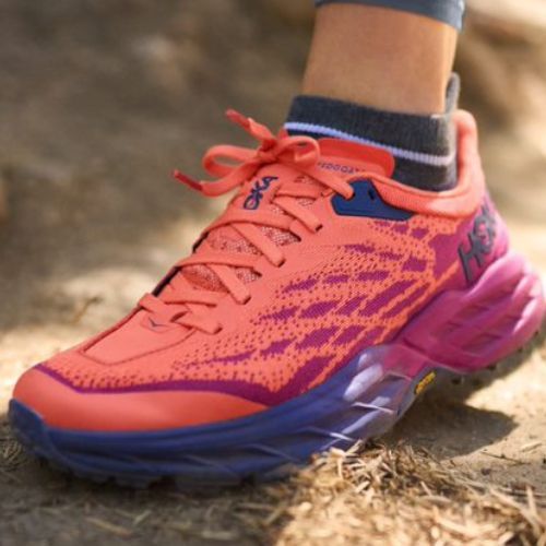 Buty do biegania damskie HOKA Speedgoat 5 festival fuchsia/camellia