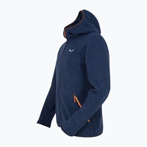 Bluza trekkingowa męska Salewa Nuvolo PL dark denim melange