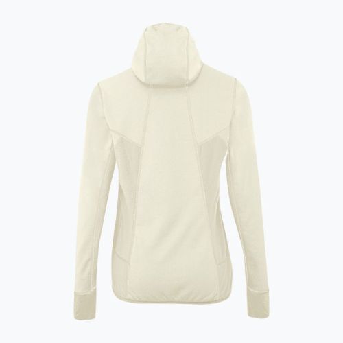 Bluza trekkingowa damska Salewa Puez Hybrid PL FZ Hoody oatmeal melange