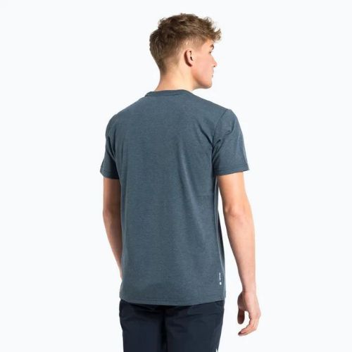 Koszulka trekkingowa męska Salewa Pure Box Dry dark denim melange
