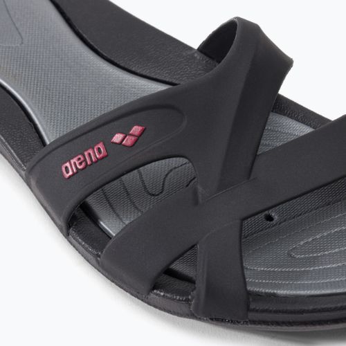 Klapki damskie arena Athena Hook black/deep
