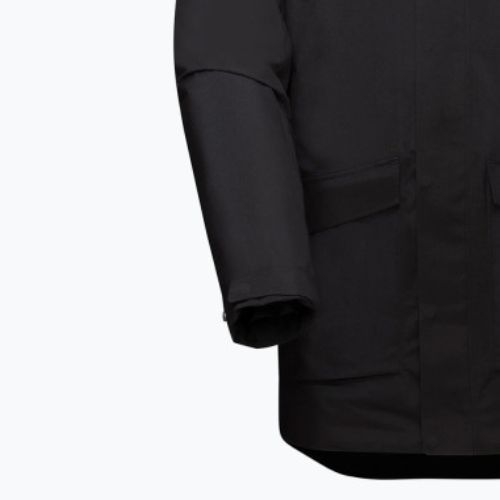 Kurtka zimowa męska Mammut Chamuera HS Thermo Hooded Parka black