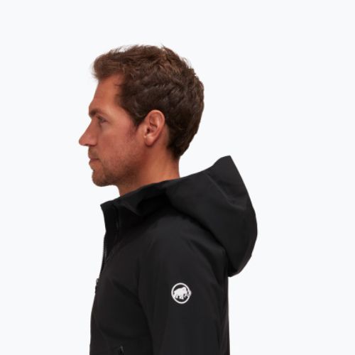Kurtka 3w1 męska Mammut Convey 3 in 1 HS Hooded black/ black 29050