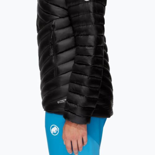 Kurtka puchowa damska Mammut Broad Peak IN Hooded black/white