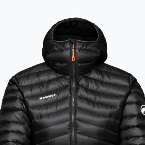 Kurtka puchowa damska Mammut Broad Peak IN Hooded black/white