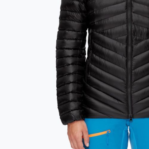 Kurtka puchowa damska Mammut Broad Peak IN Hooded black/white
