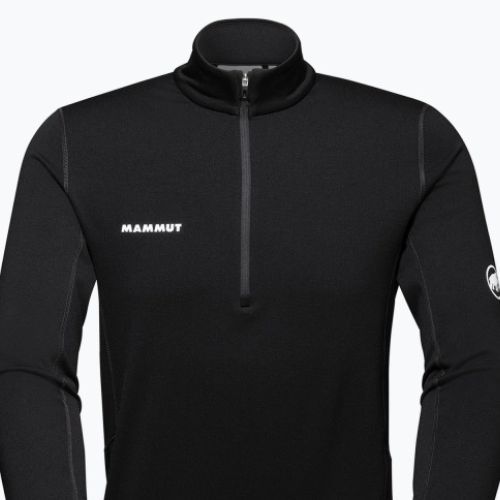 Bluza trekkingowa męska Mammut Aenergy ML Half Zip Pull black