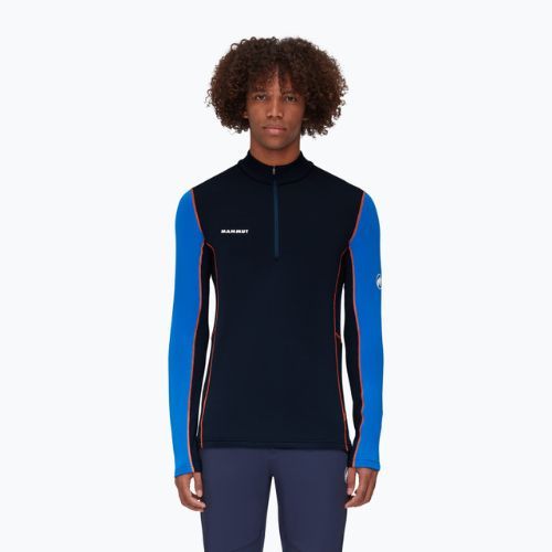 Bluza trekkingowa męska Mammut Aenergy ML Half Zip Pull night/azurit