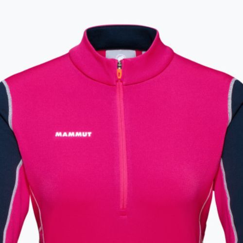 Bluza trekkingowa damska Mammut Aenergy ML Half Zip Pull pink/marine
