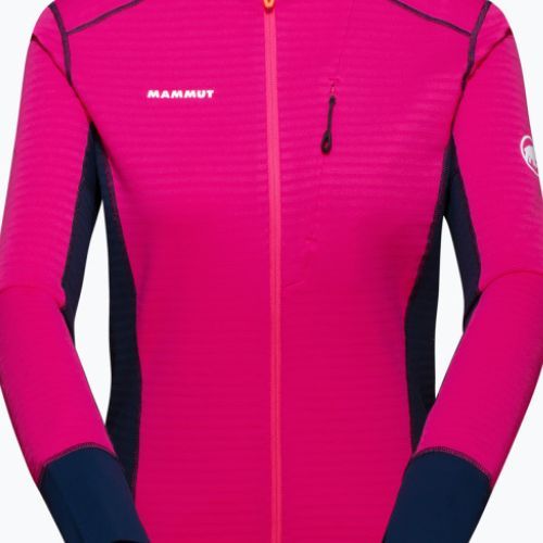 Bluza trekkingowa damska Mammut Taiss Light ML pink/marine