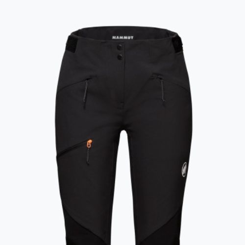 Spodnie softshell damskie Mammut Courmayeur SO black