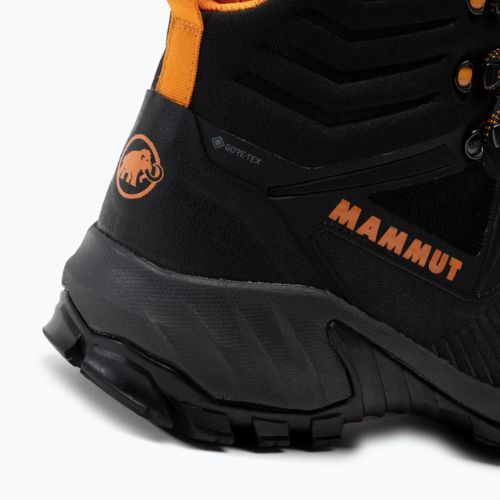 Buty trekkingowe męskie Mammut Sapuen High GTX black/dark radiant