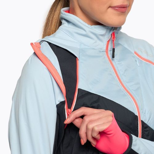 Kurtka skiturowa damska CMP 30A2276 Detachable Sleeves cristall blue