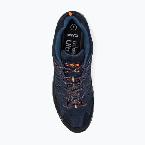 Buty trekkingowe męskie CMP Sun black blue/flash orange