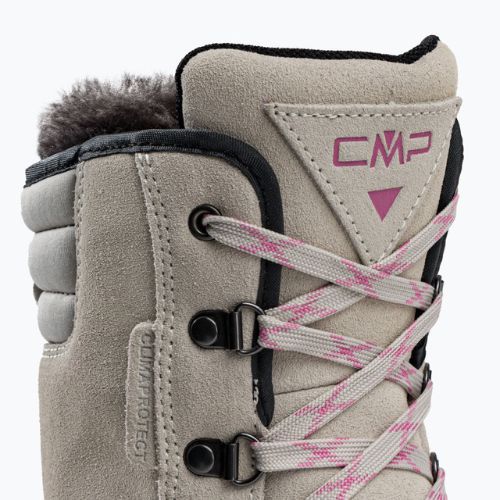 Śniegowce damskie CMP Kinos Snowboots Wp gesso/rose