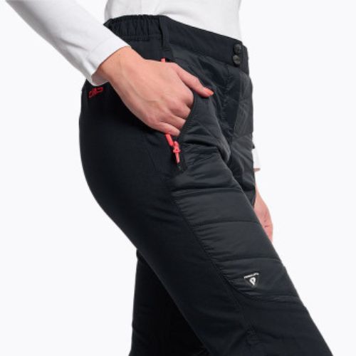 Spodnie skiturowe damskie CMP 39T0056 black blue/ewd fluo