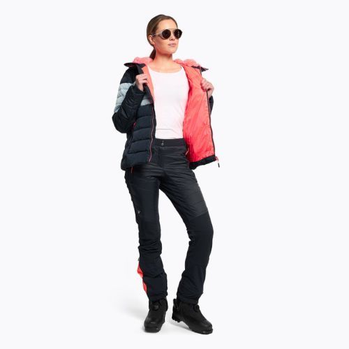 Spodnie skiturowe damskie CMP 39T0056 black blue/ewd fluo