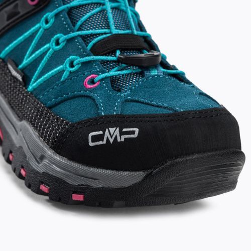 Buty trekkingowe dziecięce CMP Rigel Mid Wp deep lake/baltic