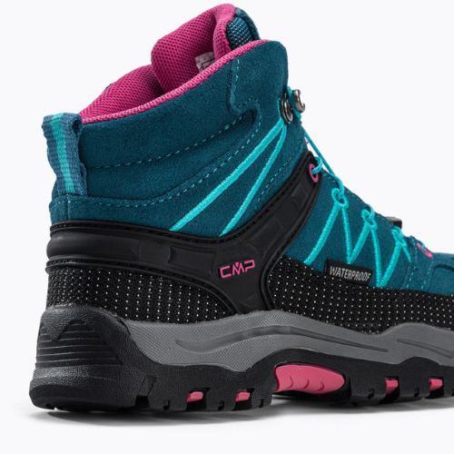 Buty trekkingowe dziecięce CMP Rigel Mid Wp deep lake/baltic