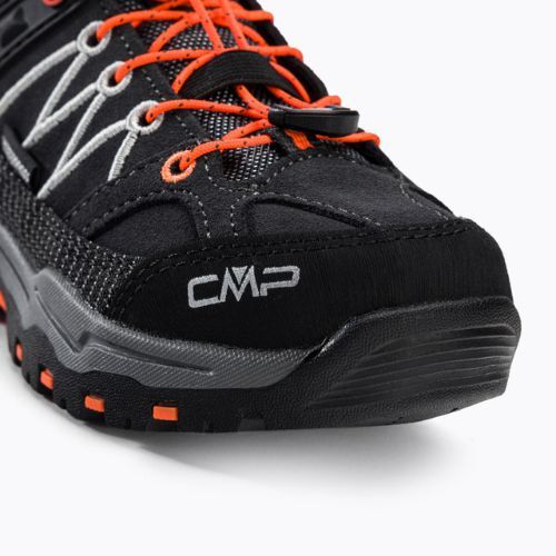 Buty trekkingowe dziecięce CMP Rigel Mid Wp antracite/flash orange