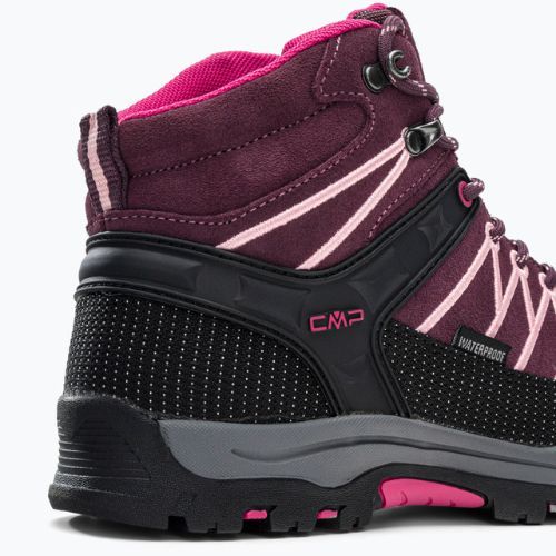 Buty trekkingowe juniorskie CMP Rigel Mid Wp prugna/peach